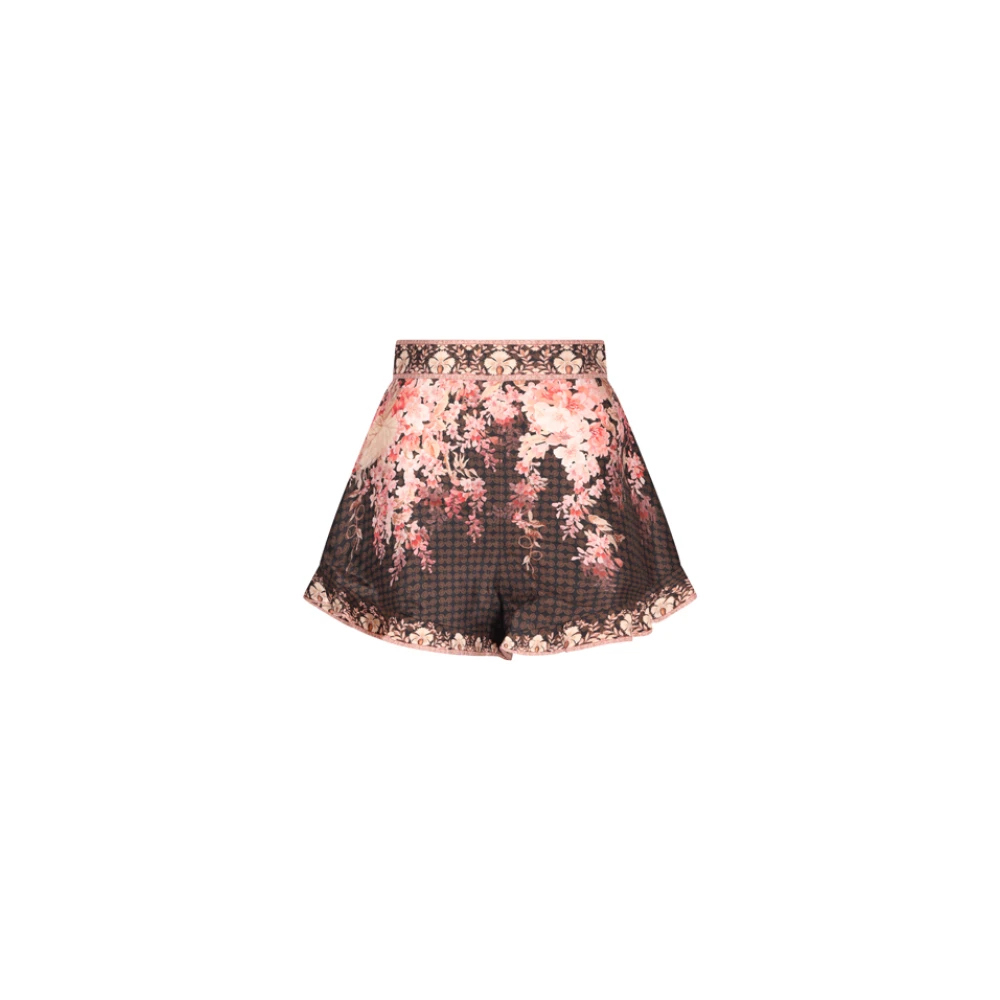 Zimmermann Women's Multicolor Flutter Short Illumination - Short Shorts - Xs - Shorts