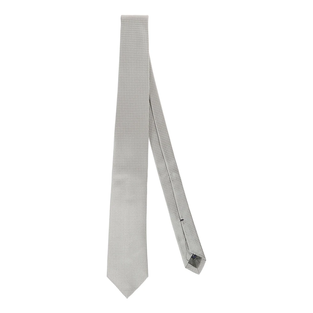 Errico Formicola Handgemaakt Stropdas Gray Heren