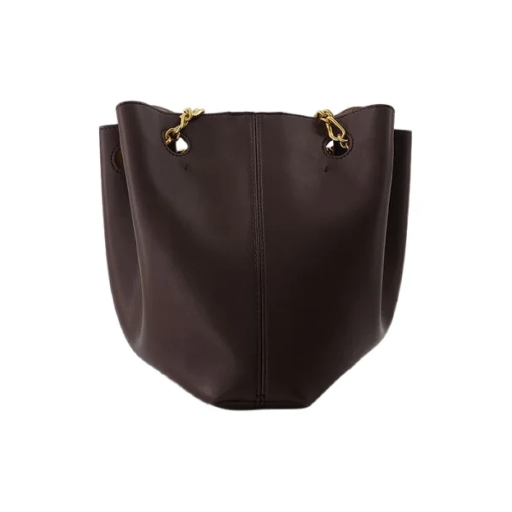 Nanushka Leather handbags Brown Dames