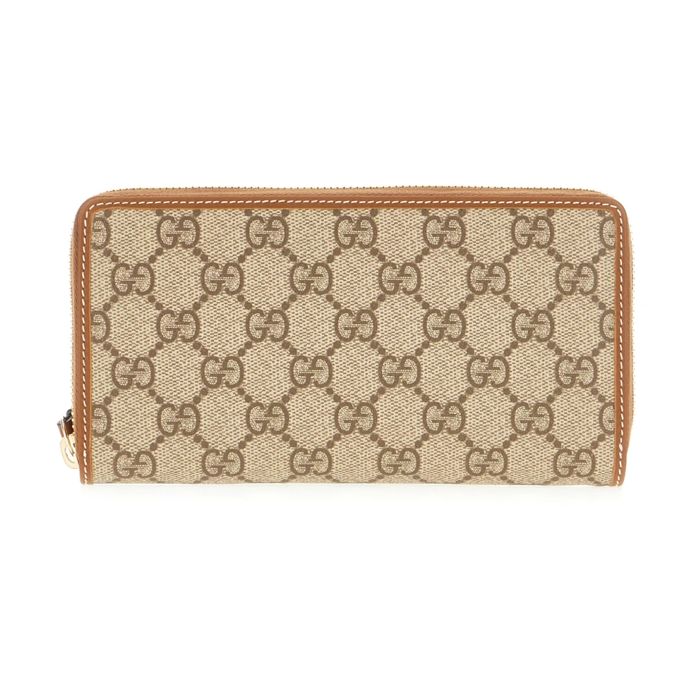Gucci Stijlvolle Portemonnee Beige Dames
