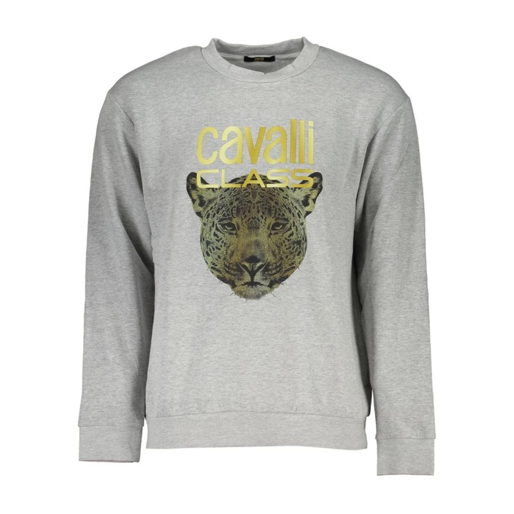 Cavalli Class Sweatshirts Gray Heren