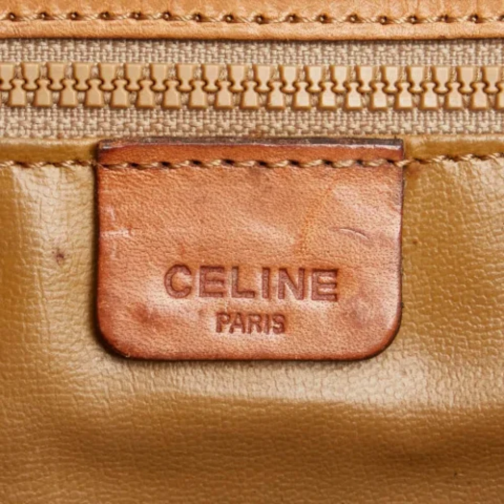Celine Vintage Pre-owned Leather celine-bags Brown Dames