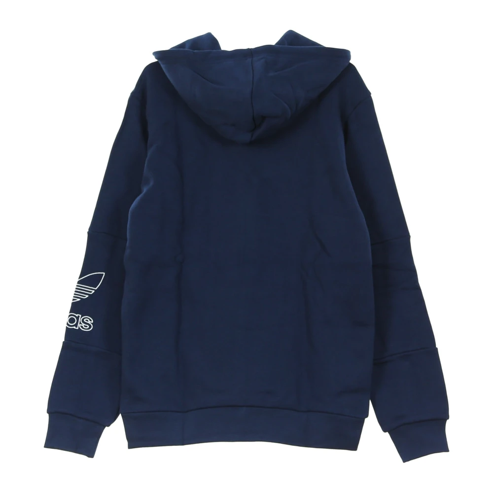 Adidas Outline Hoodie in Collegiate Navy Blue Heren