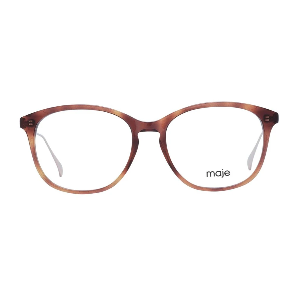 Maje Bruine Vierkante Acetaat Optische Frames Brown Dames