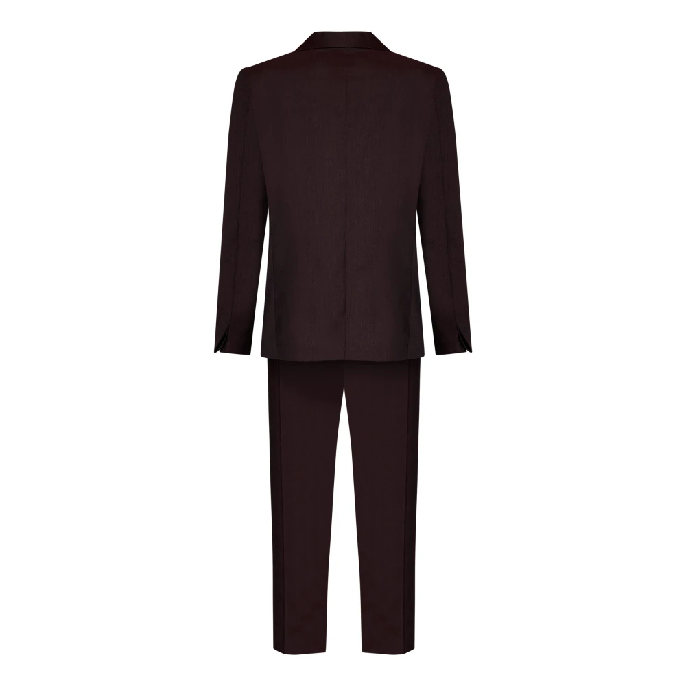Low Brand Single Breasted Suits Red Heren