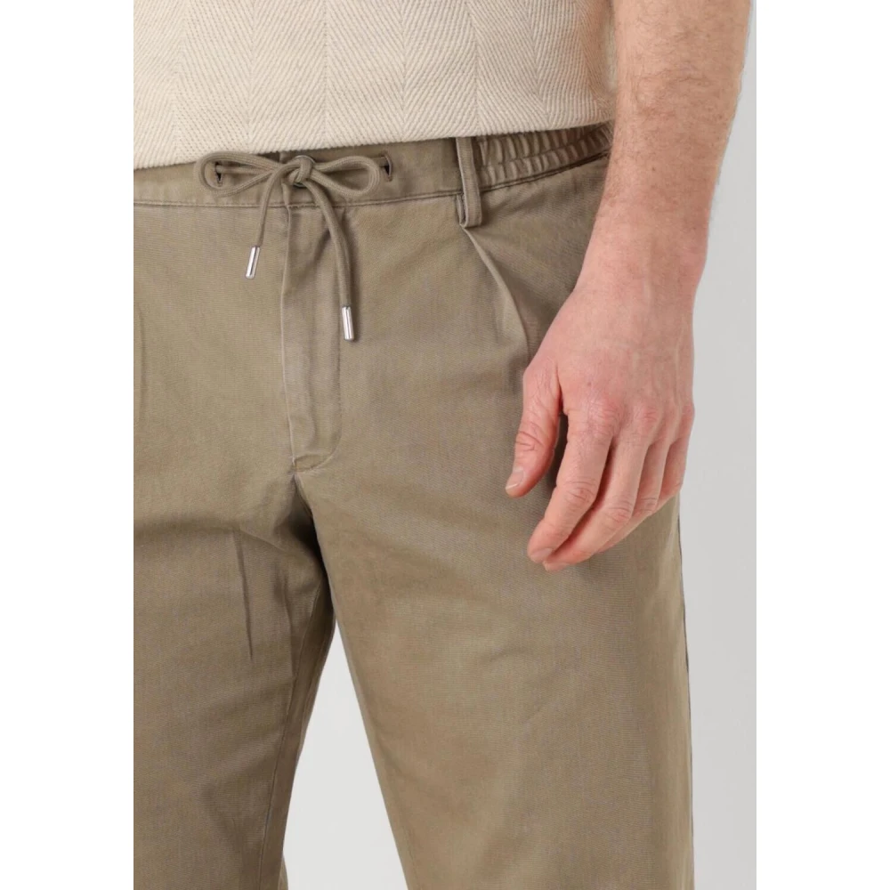 Profuomo Taupe Chino Broek voor Heren Beige Heren