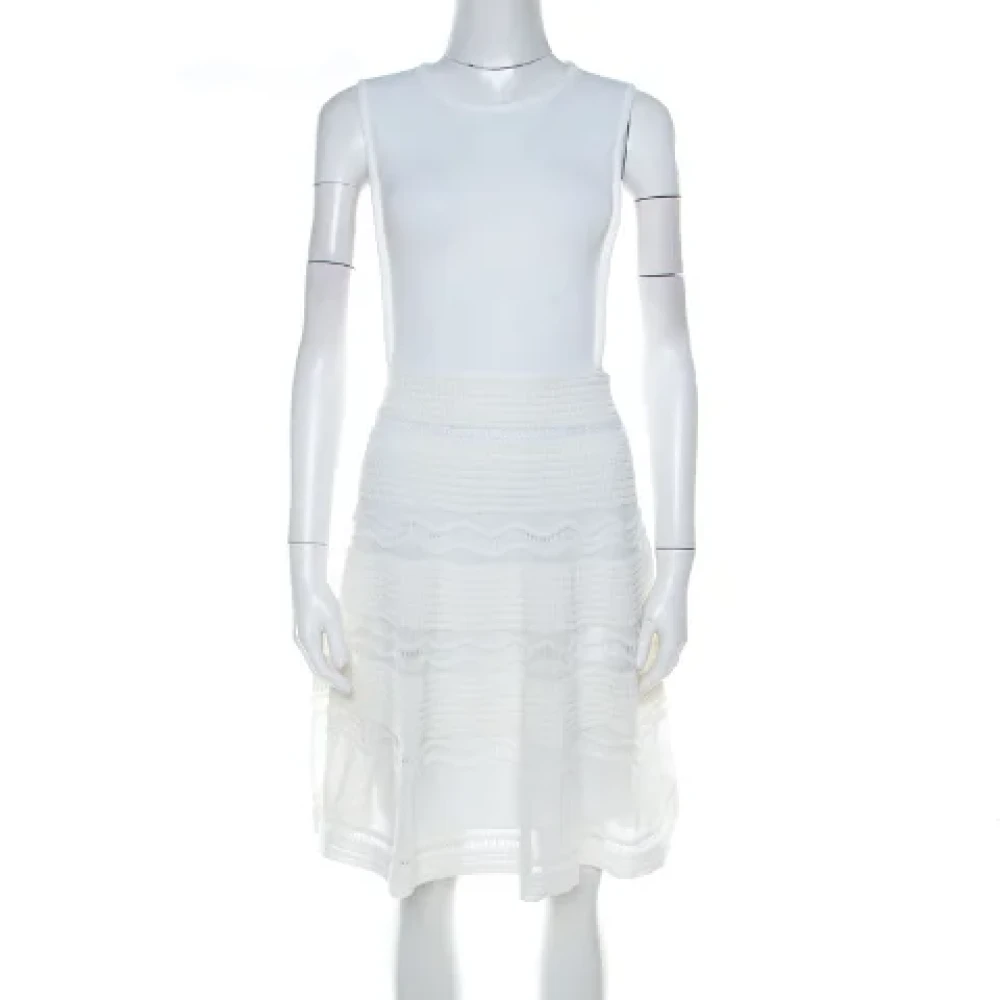 Missoni Pre-owned Knit dresses White Dames