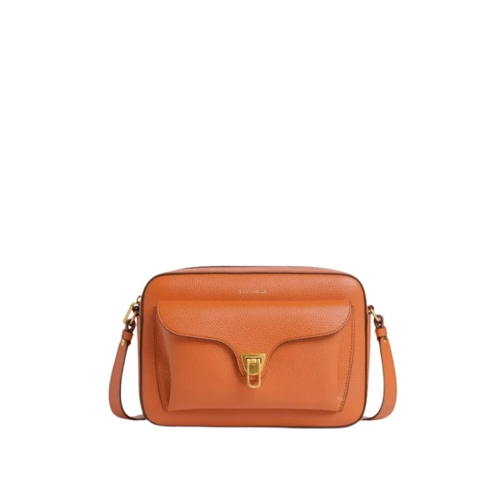 Coccinelle Women's Brown Cross Body Bags, One Size, Beat Large Crossbody Bag