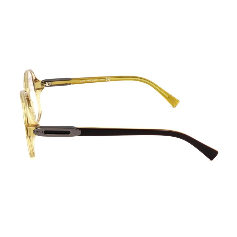 TOD'S Groene Acetaatframes met Wijzerplaat Green Dames