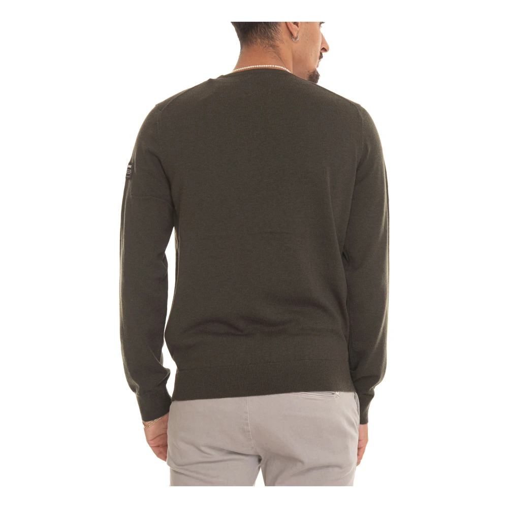 Ecoalf Gerecyclede Ronde-hals Pullover Green Heren