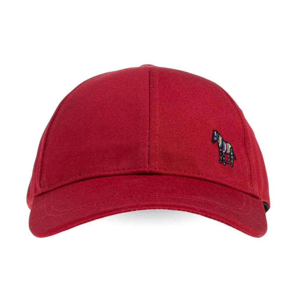 Paul Smith Hombre Gorra De Béisbol Bordada Con Raya Distintiva