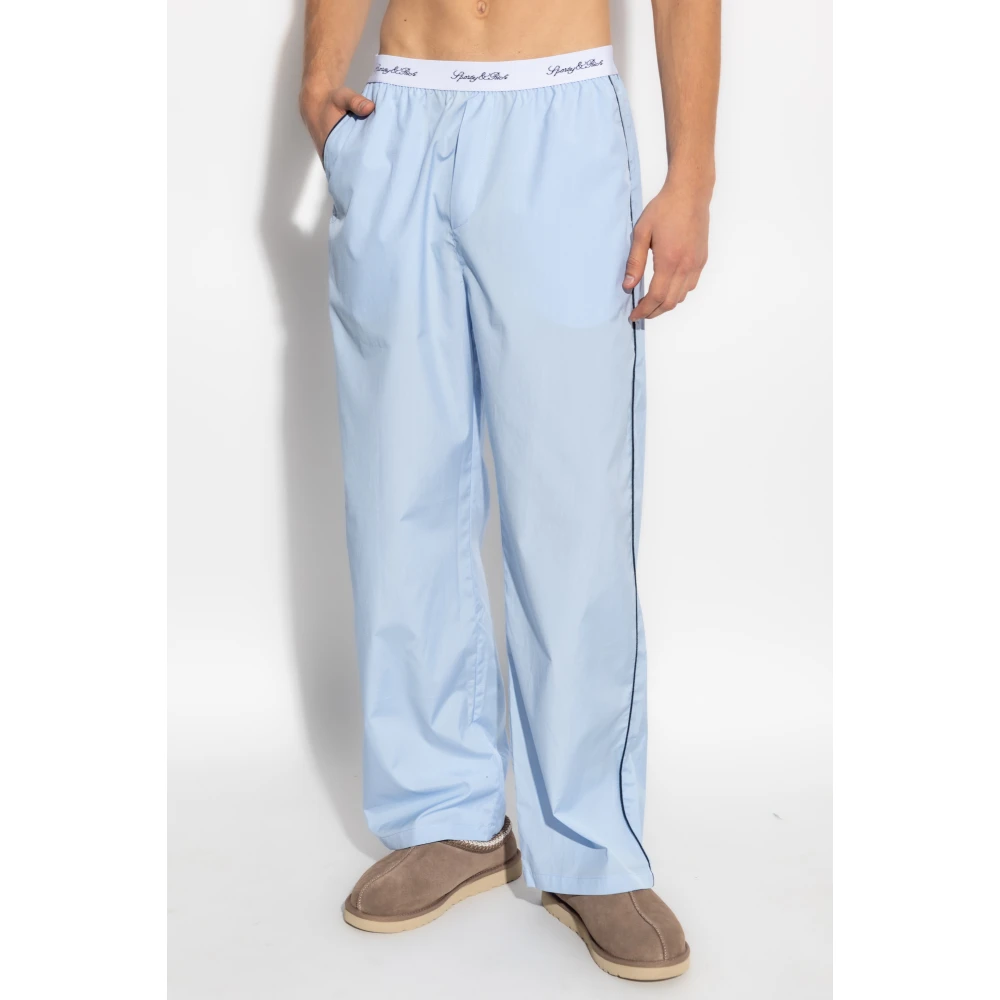 Sporty & Rich Pyjamabroek uit de Wall Street collectie Blue Heren