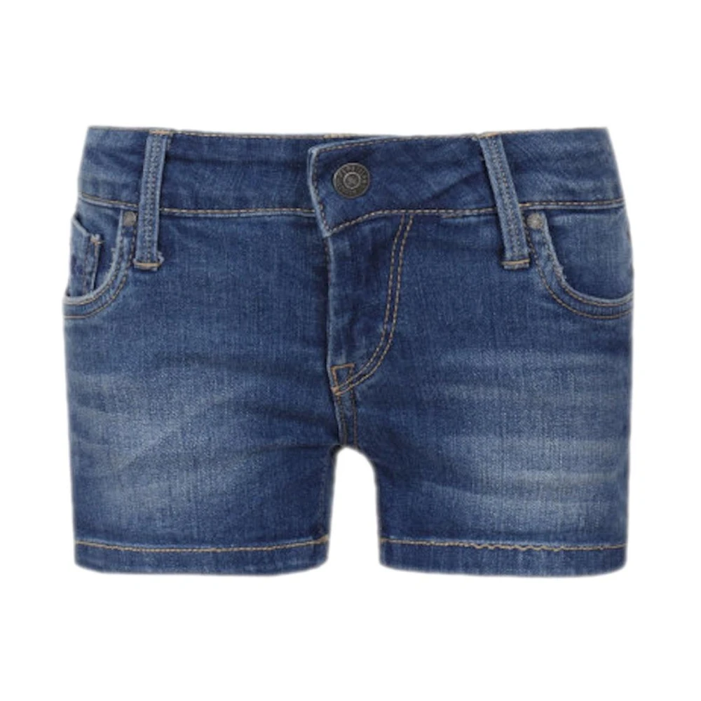 Pepe Jeans Women's Dark/Blue Denim Shorts