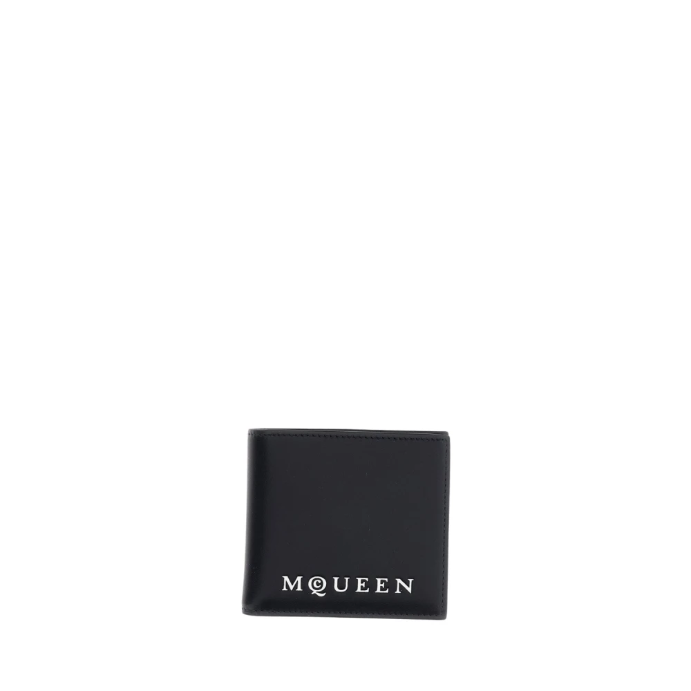 Alexander Mcqueen Men's Black Wallets & Cardholders, One Size, Bifold Wallet