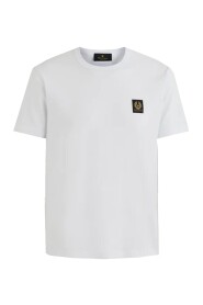 Biała koszulka z czystym krojem i emblematem Phoenix