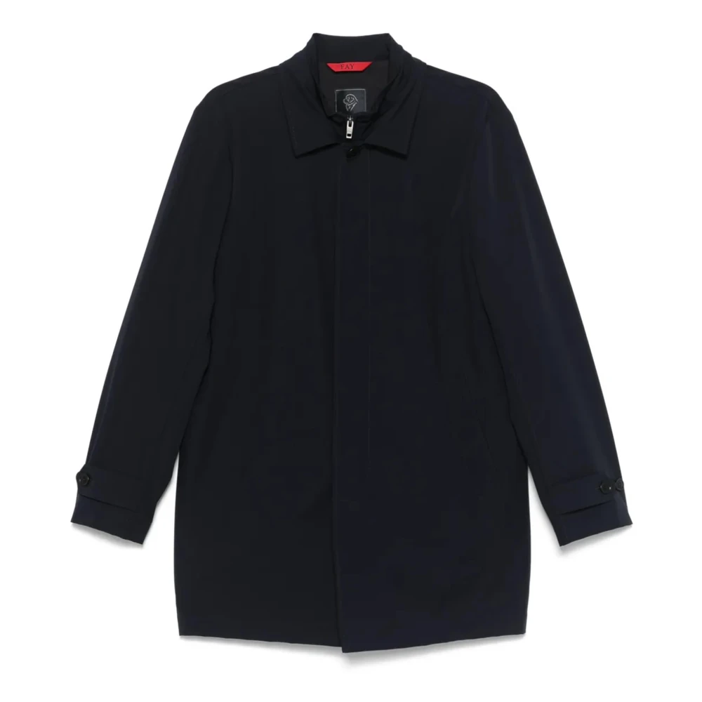 Fay - Coats > Parkas - Blue - Fay - Modalova