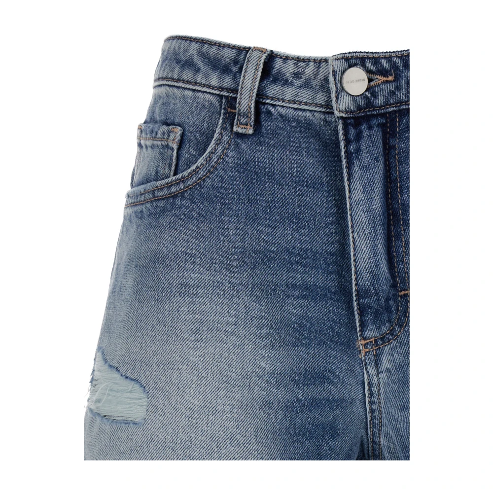 Icon Denim Shorts Blue Dames
