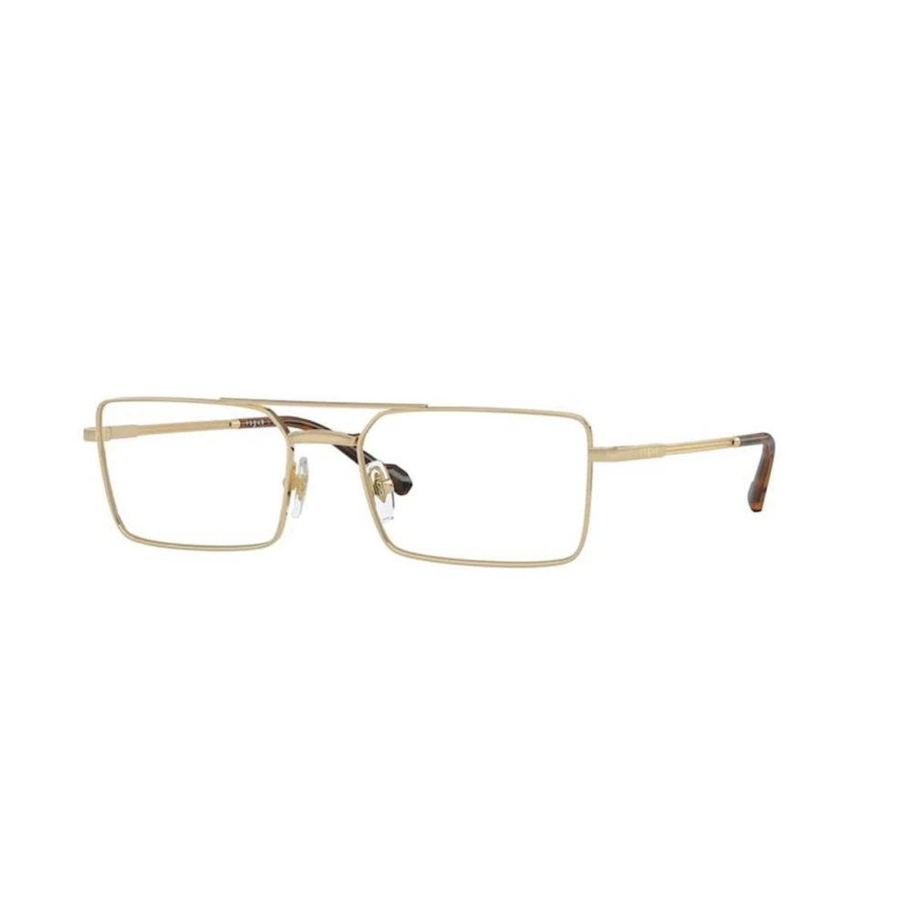 Vogue Gouden Montuur Zonnebril Yellow Unisex