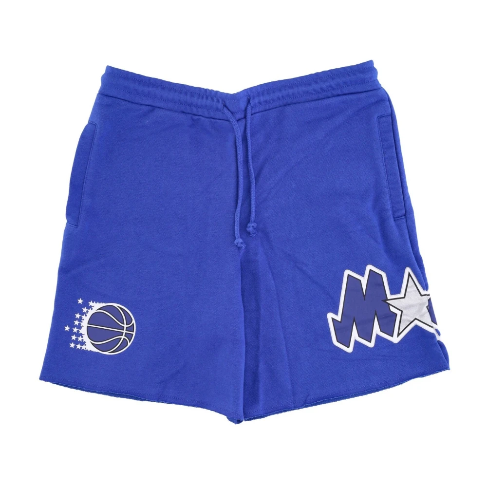 Mitchell & Ness Orlando Magic French Terry Shorts Blue Heren