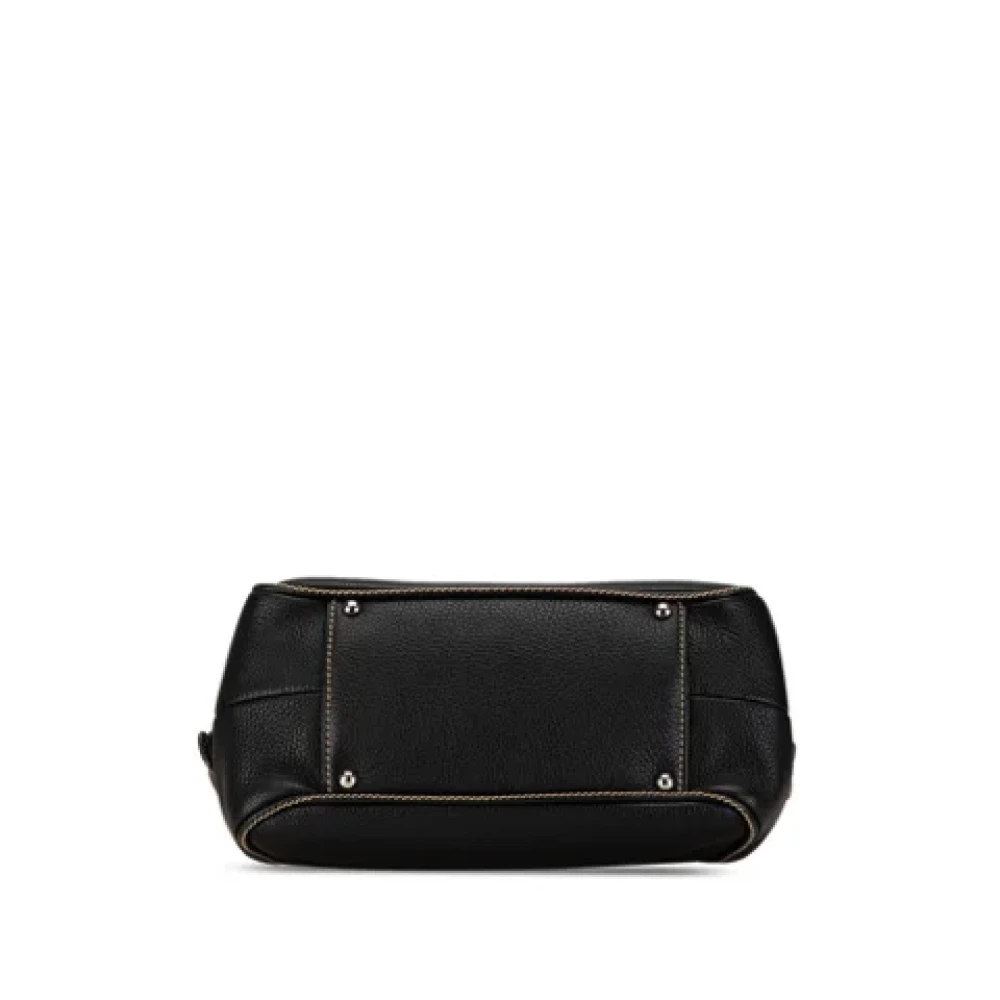 Chanel Vintage Pre-owned Leather chanel-bags Black Dames