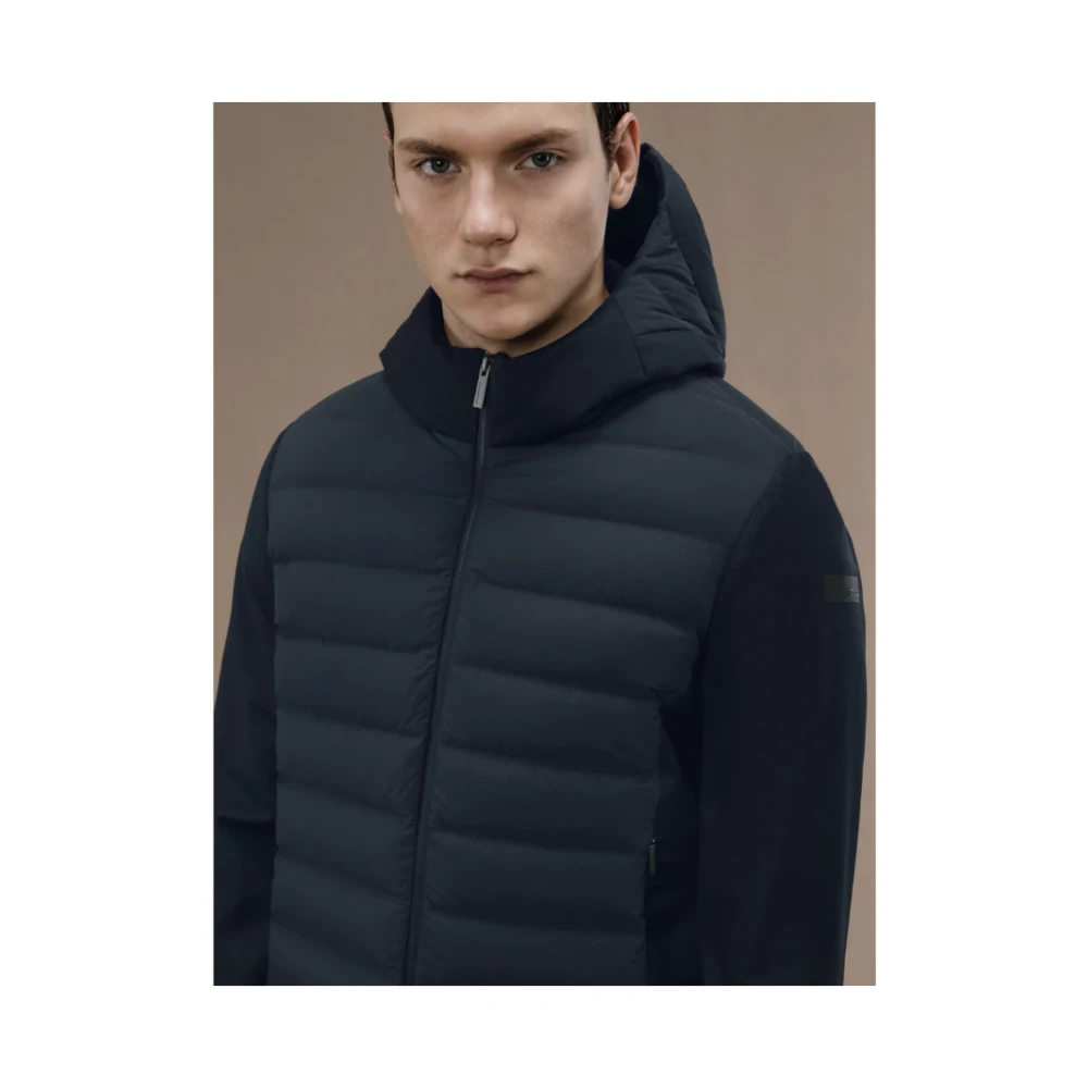 RRD Blauwe Duck Down Soft Jacket Blue Heren