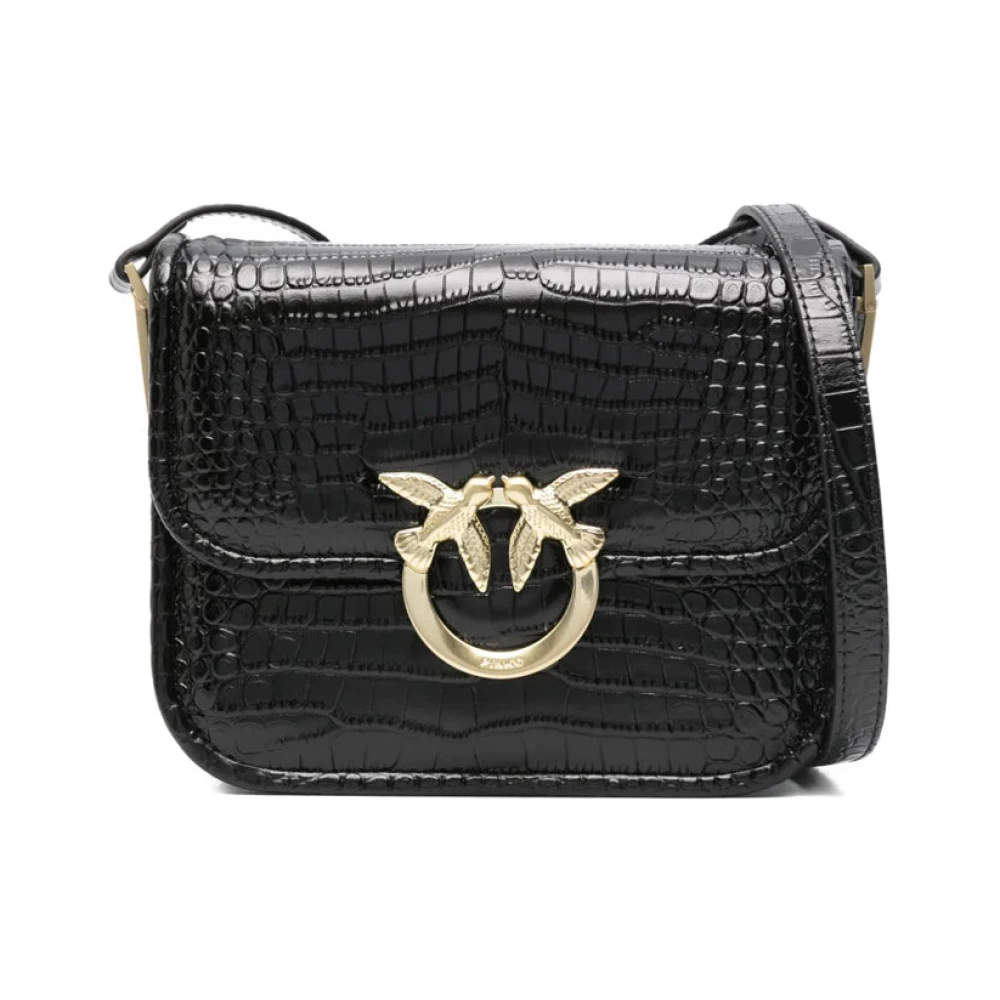Pinko Women's Black Love Box Bag - Cross Body Bags - One Size - Bags