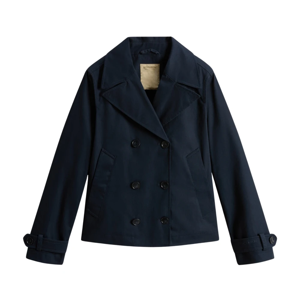 Coats > Double-Breasted Coats - - Woolrich - Modalova