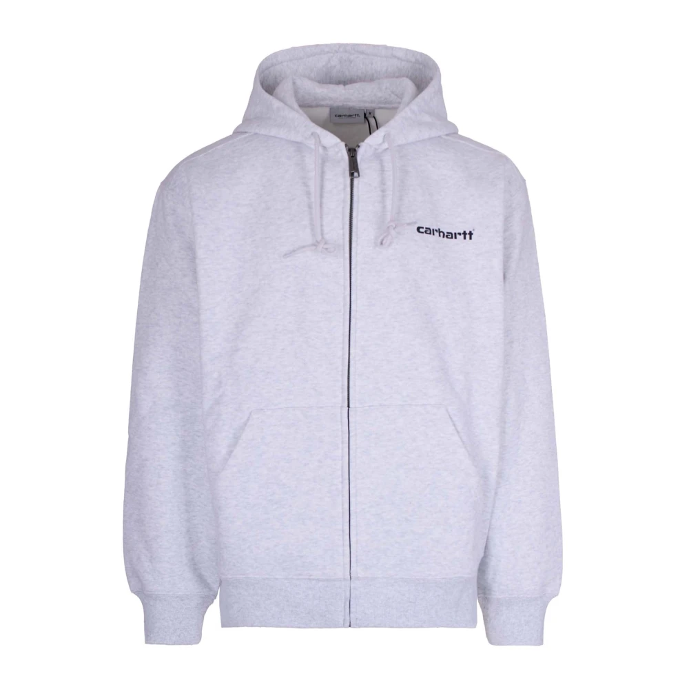Carhartt Wip Men's Gray Zip-Throughs - Zip-Throughs - M - Sweatshirts & Hoodies