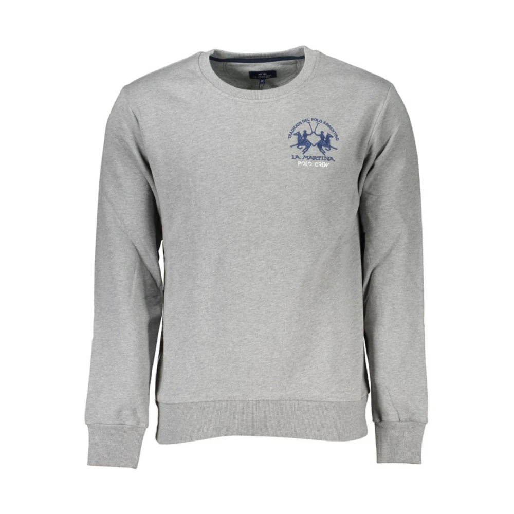 LA MARTINA Kleding Sweatshirts Gray Heren