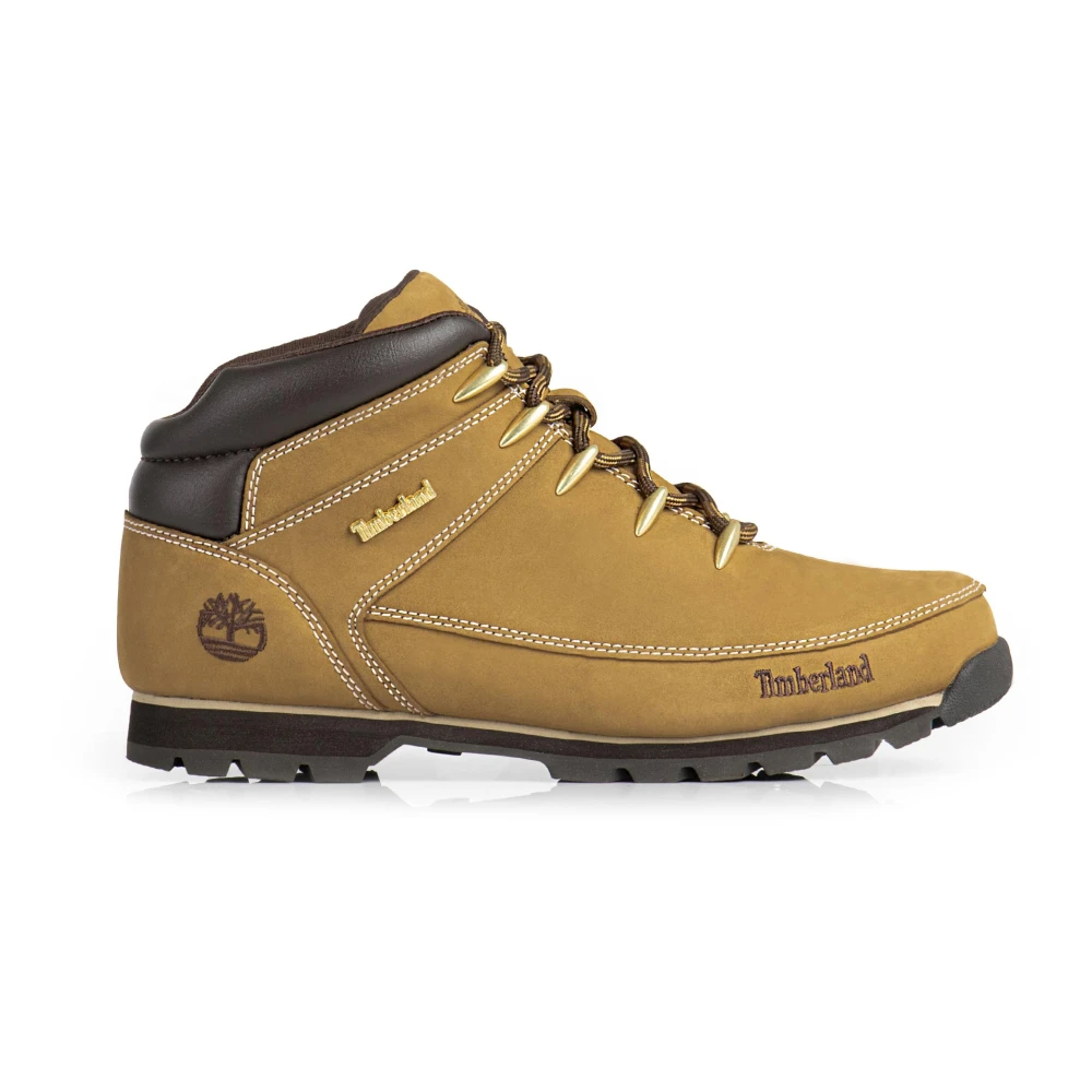 Timberland Gele Leren Wandelschoenen Yellow Heren