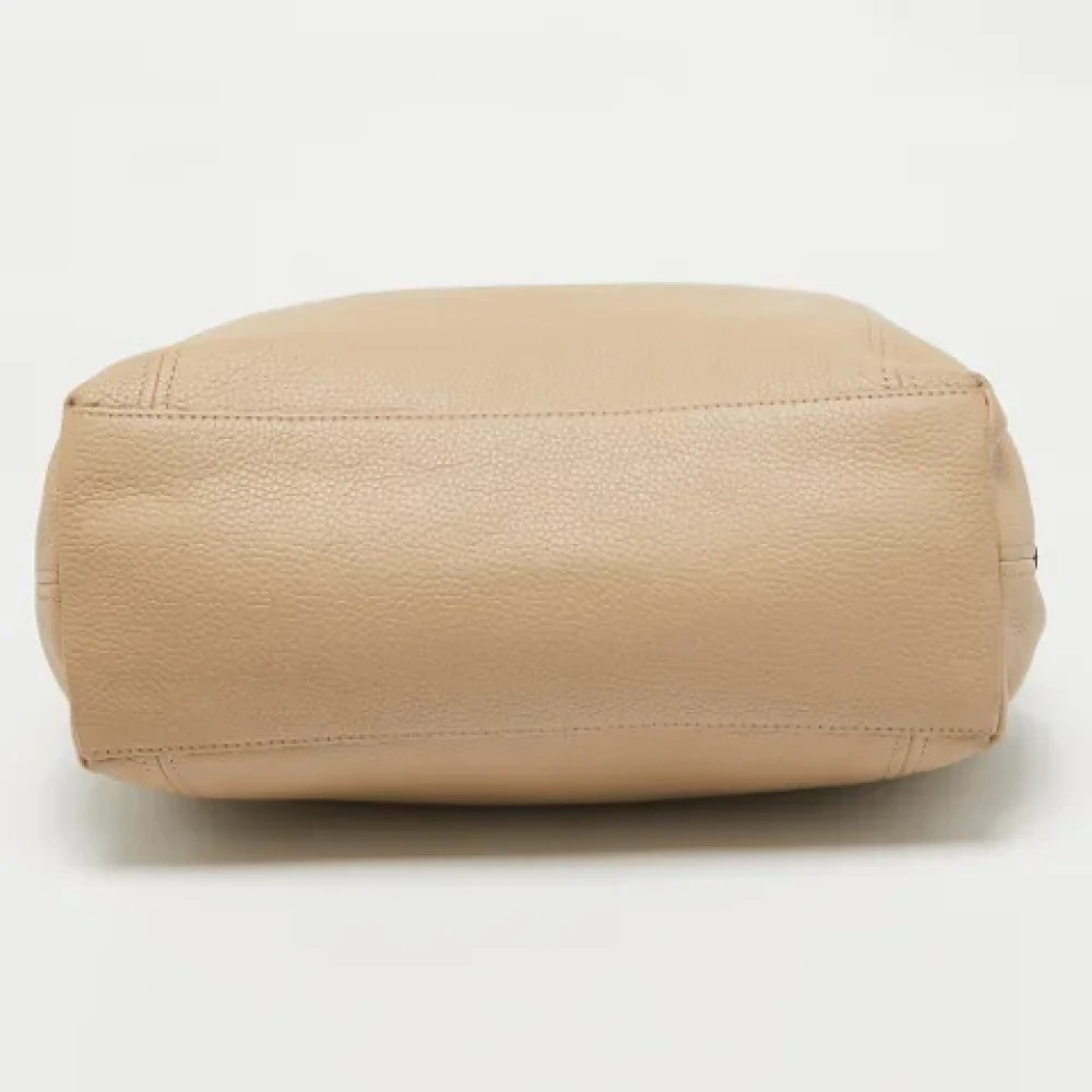 Michael Kors Pre-owned Leather shoulder-bags Beige Dames