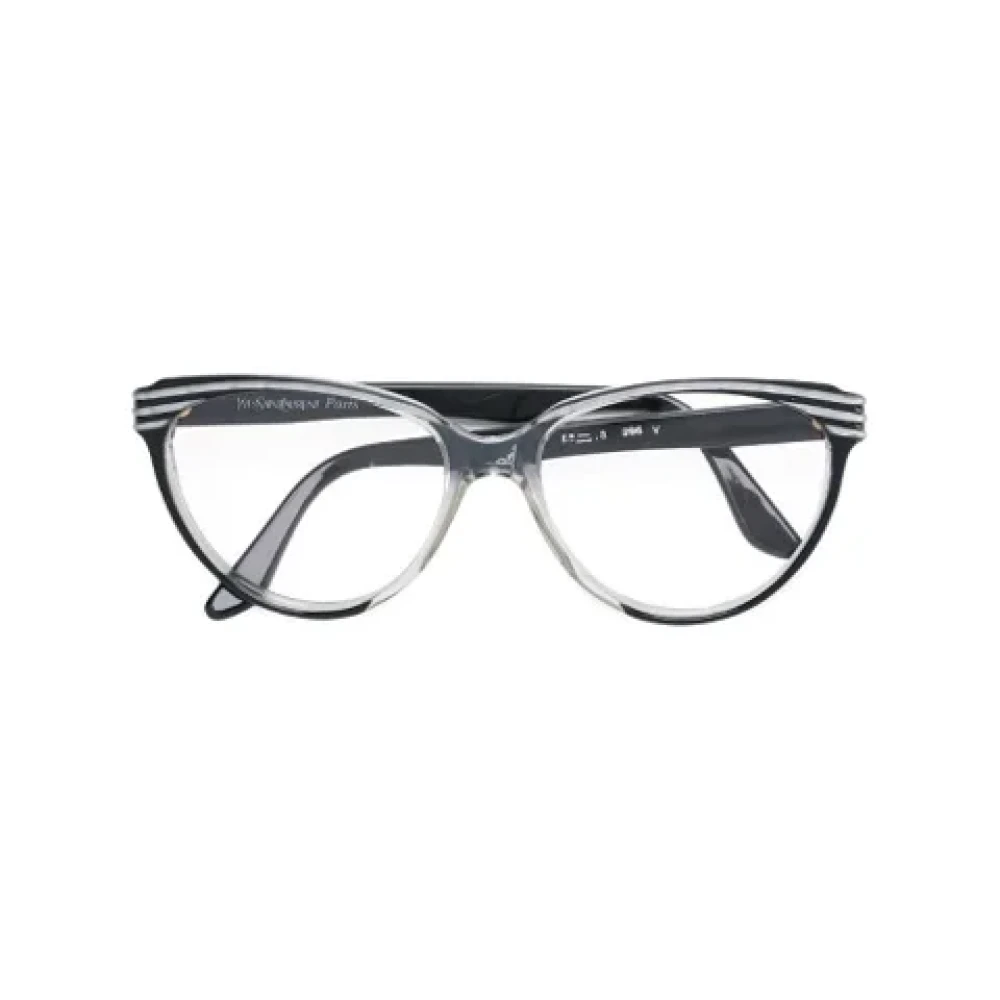 Yves Saint Laurent Vintage Pre-owned Acetate sunglasses Gray Dames