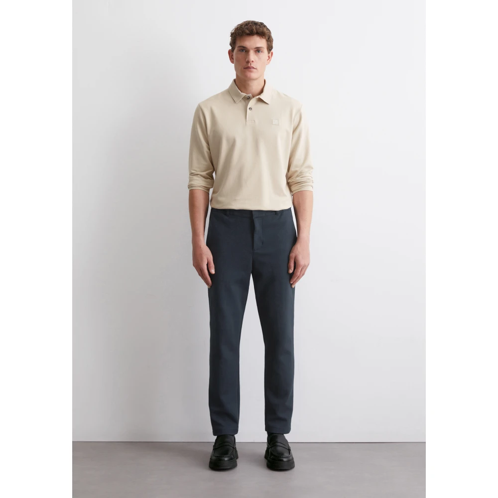 Marc O'Polo Lange mouw regular Beige Heren