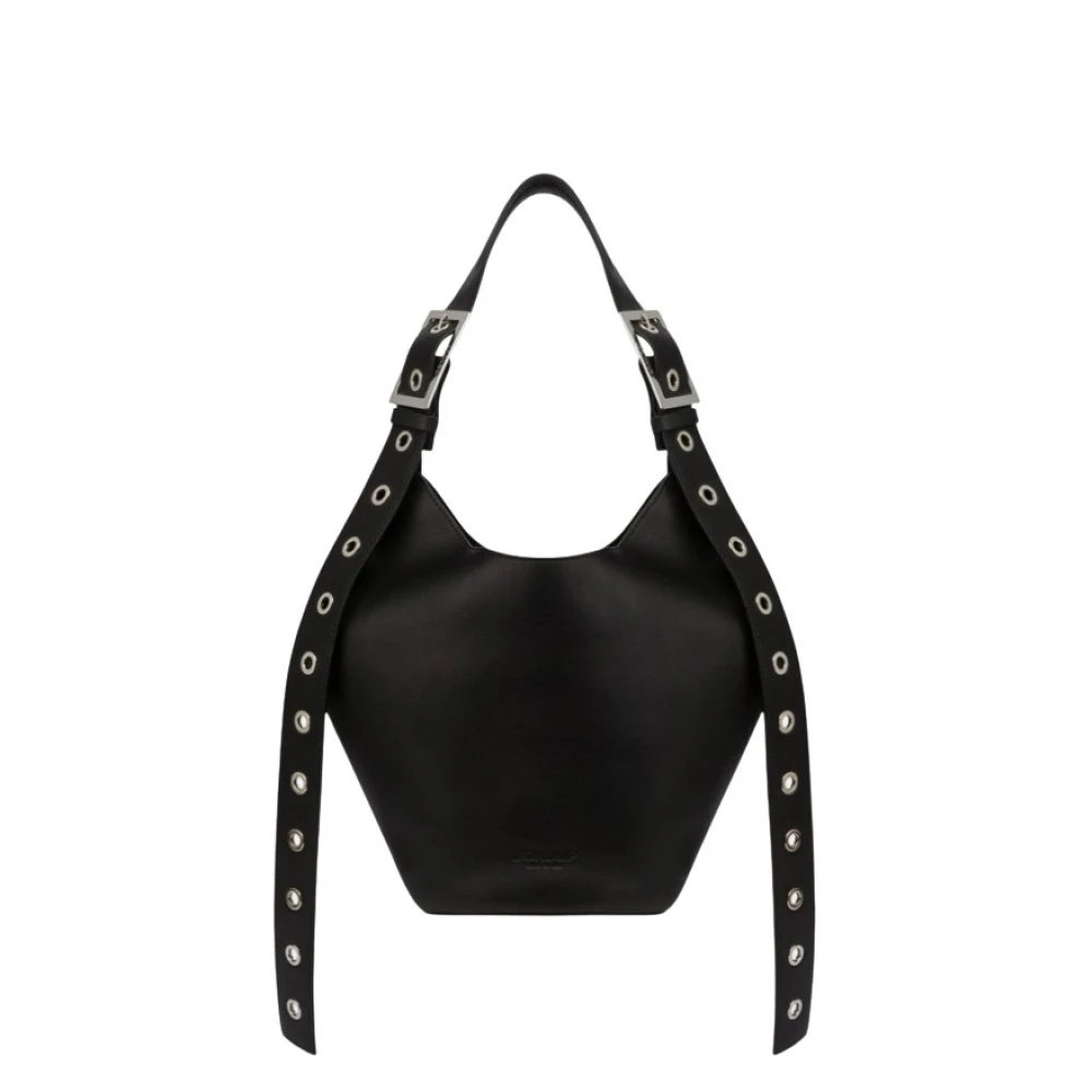 Dondup Donna Nero Borse, Taglia Unica, New,