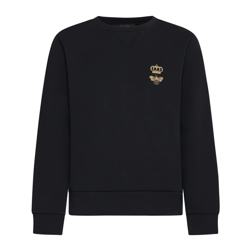 Dolce & Gabbana Zwarte Sweaters voor Mannen Black Heren