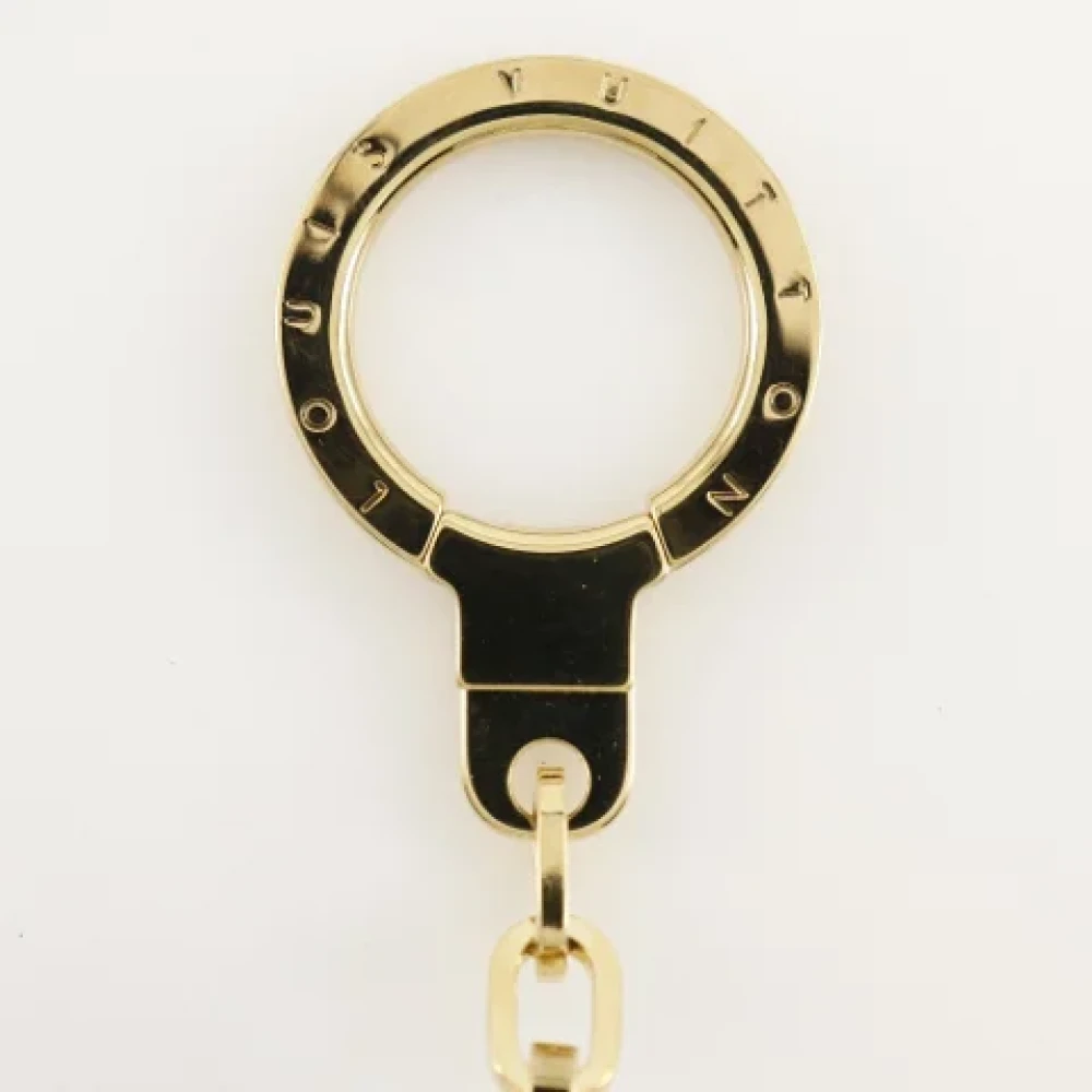 Louis Vuitton Vintage Pre-owned Fabric key-holders White Dames