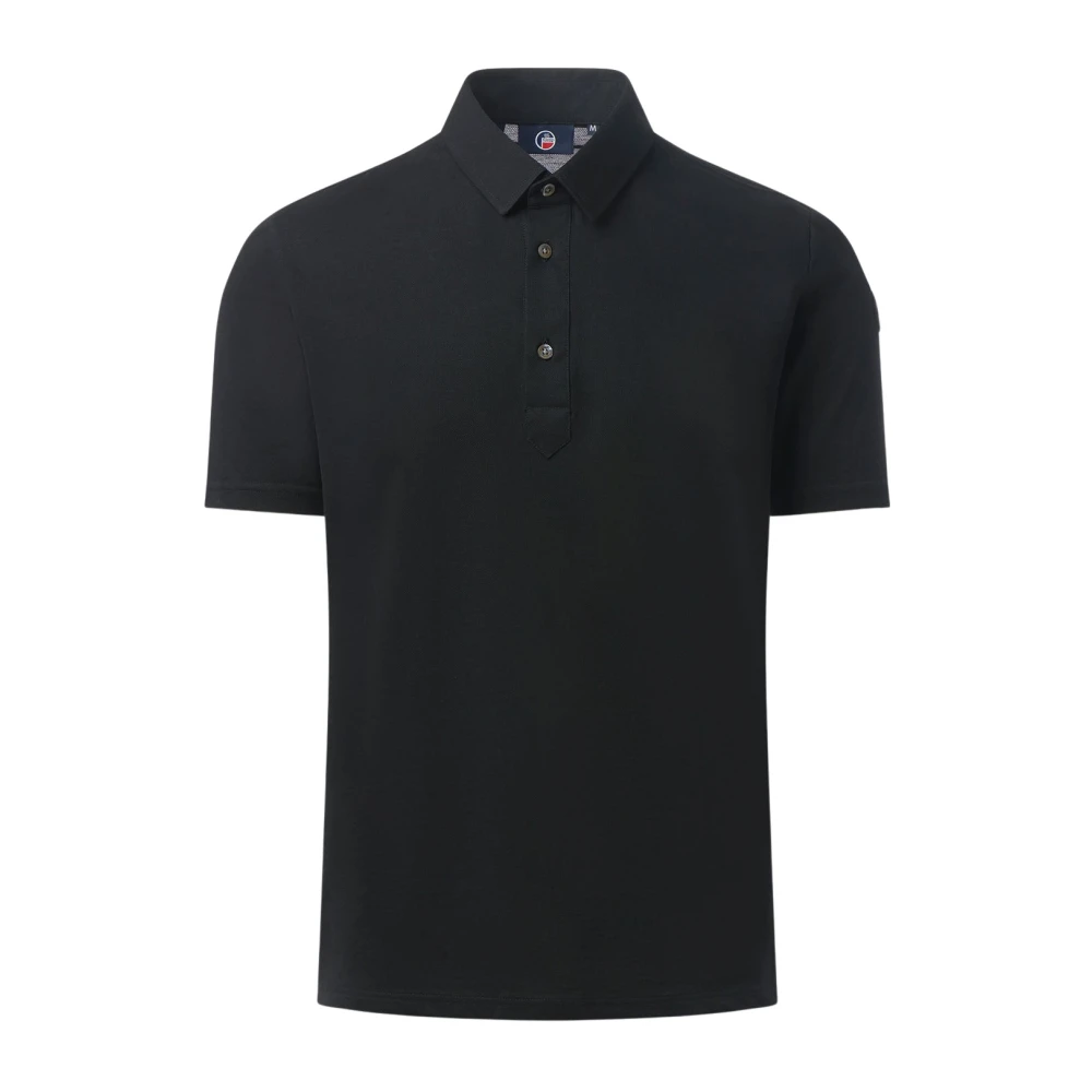 Fusalp Kortmouw Poloshirt Black Heren