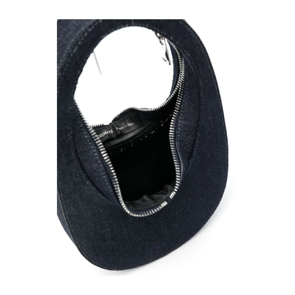 Coperni Blauwe Mini Swipe Denim Tas Blue Dames
