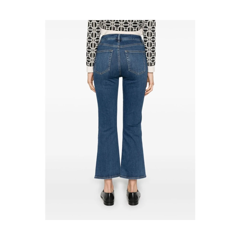 Frame Indigo Denim Flared Jeans Blue Dames