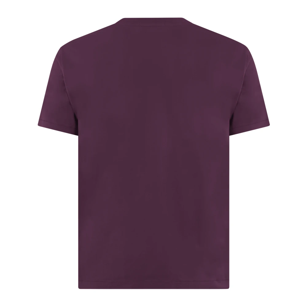 Stone Island Heren T-shirt Klassieke Pasvorm Purple Heren