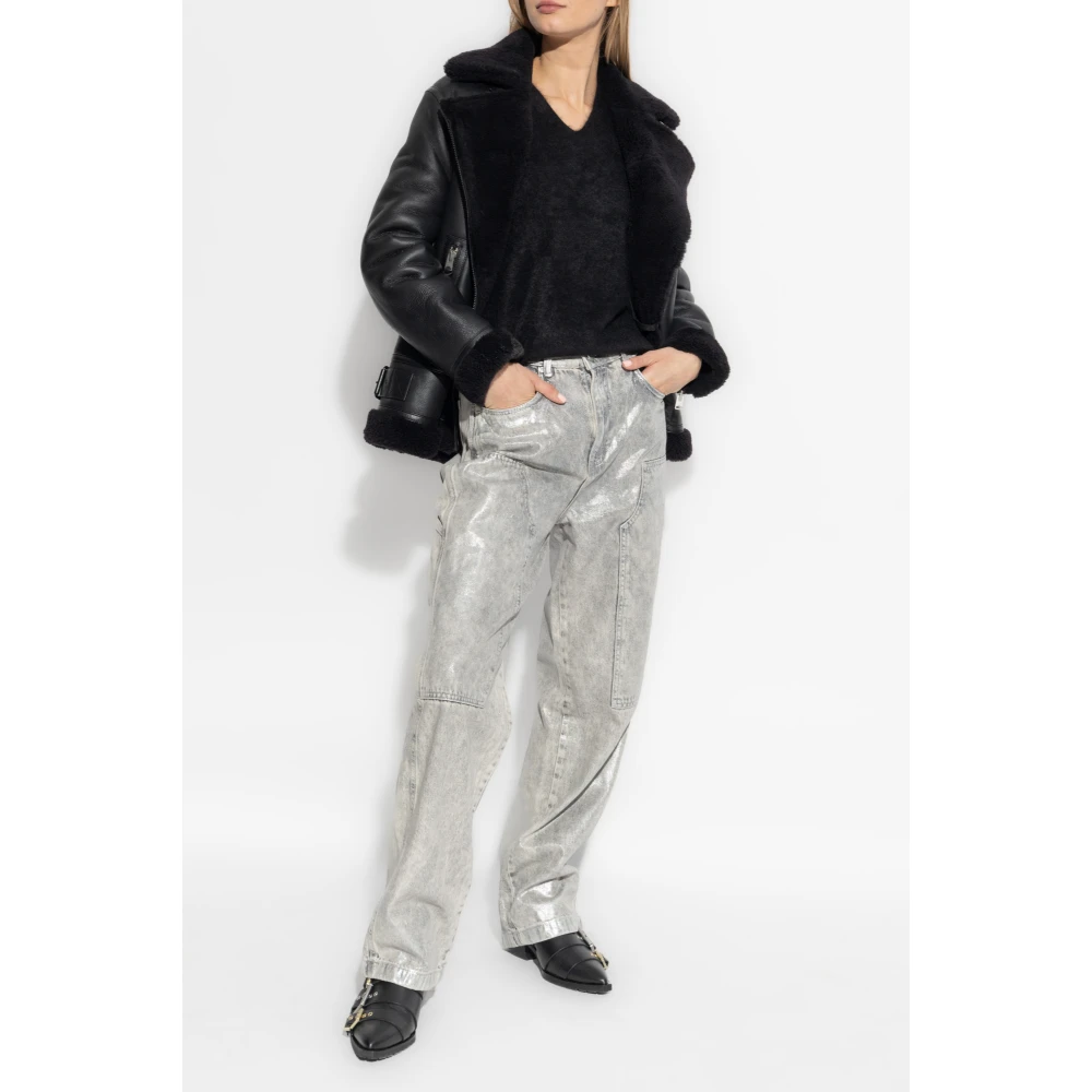 AllSaints Kasjmier vest Rebel Black Dames