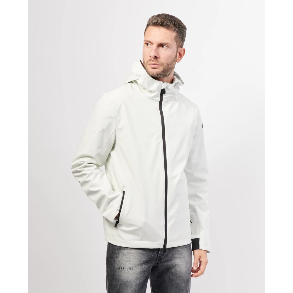 Suns Hoogwaardige witte nylonjas White Heren