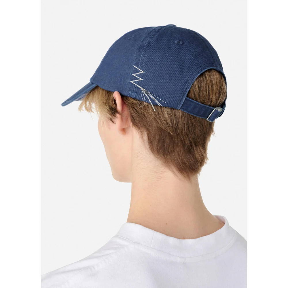 Axel Arigato Seam Distressed Cap Blue Unisex