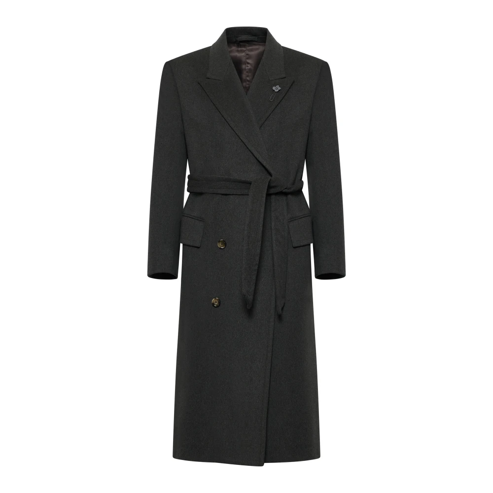 Coats > Belted Coats - - Lardini - Modalova
