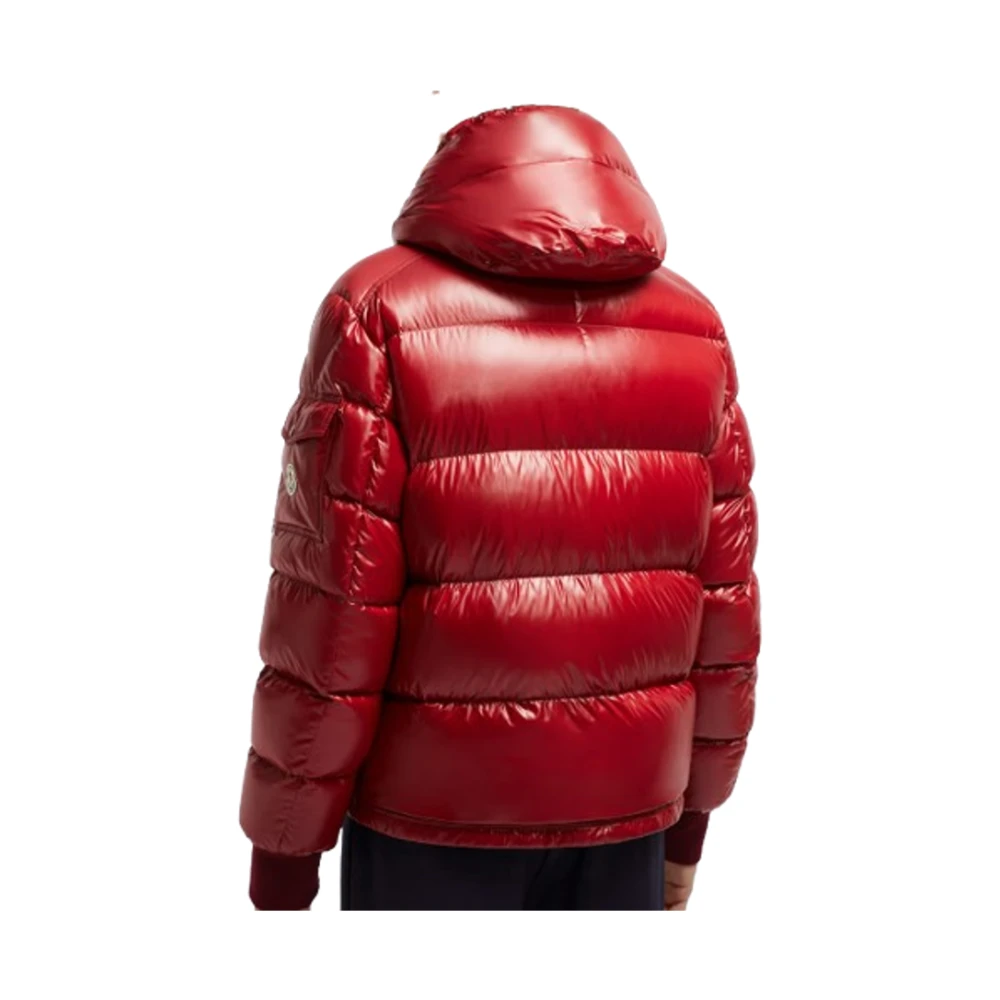 Moncler Warme Winterjas voor Mannen Red Heren