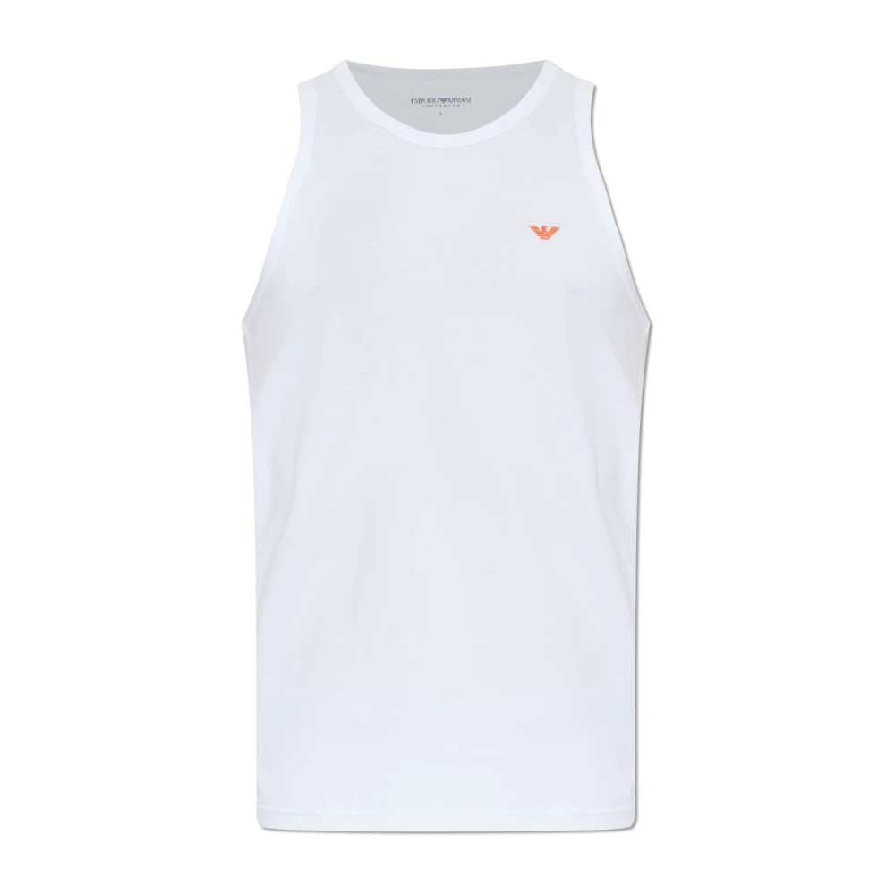 Emporio Armani Hombre Blanco Camisetas, Talla: S