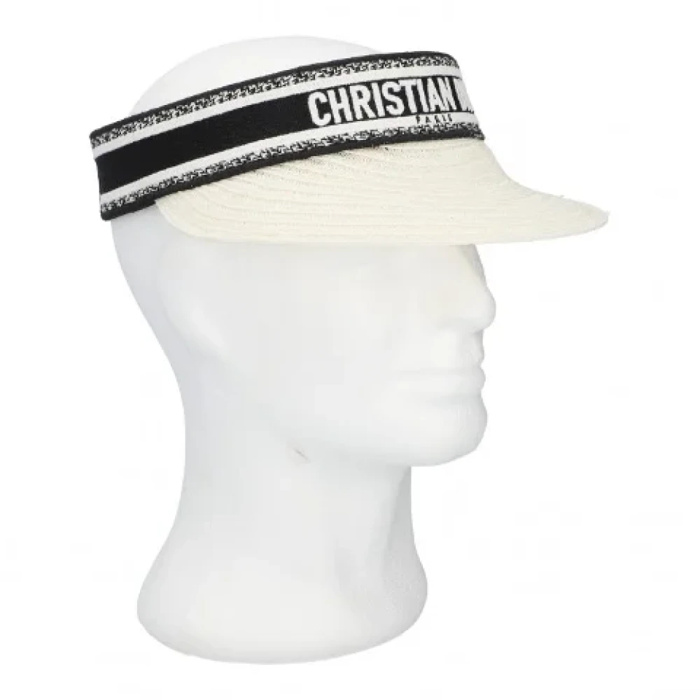 Dior Vintage Pre-owned Cotton hats Black Dames