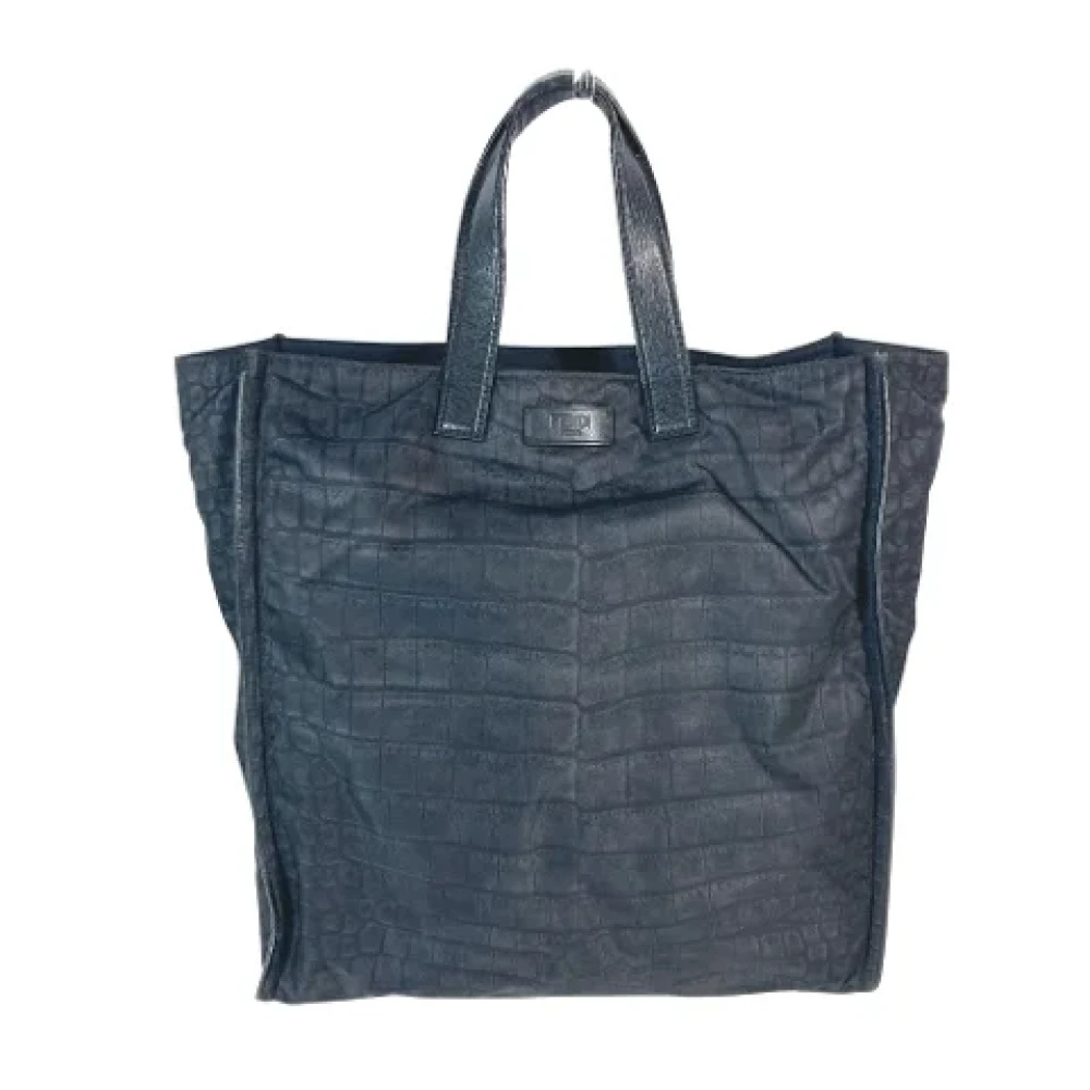 Fendi Vintage Pre-owned Fabric totes Blue Dames