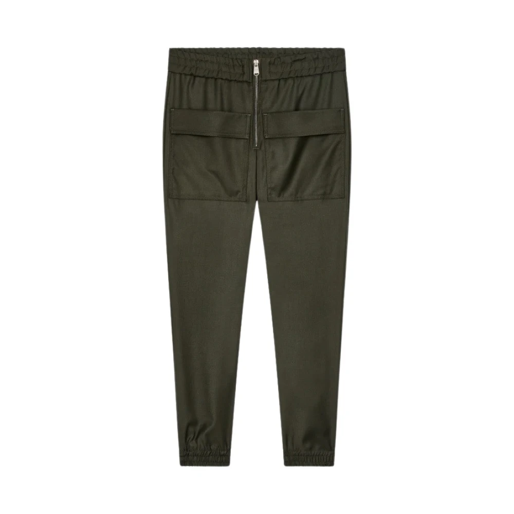 Dondup Zachte gabardine joggerbroek Green Dames