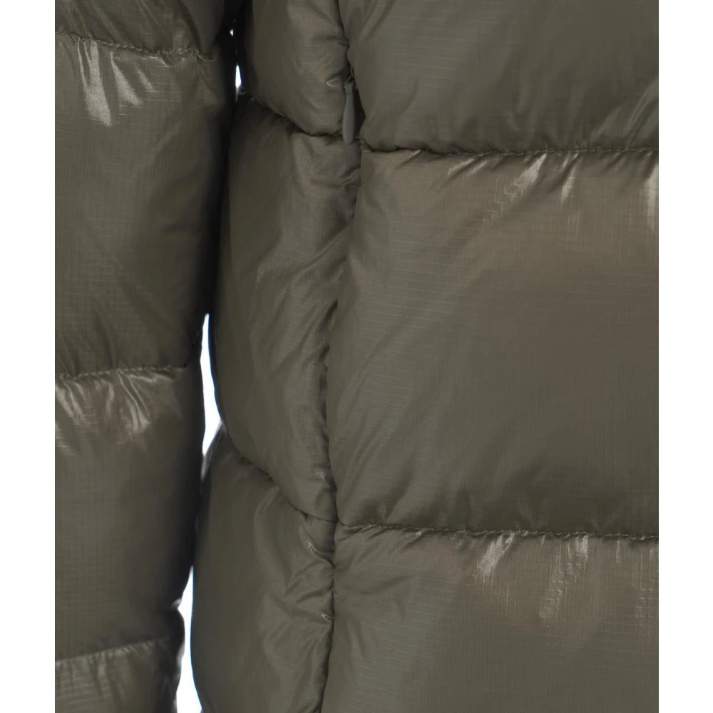 Blauer Gewatteerde Eco Donsjas Groen Green Dames